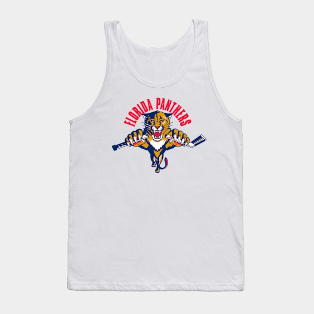 florida panthers vintage Tank Top by lorddeolipa